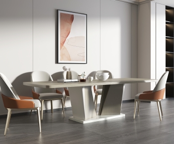 Modern Dining Table And Chairs-ID:597069359