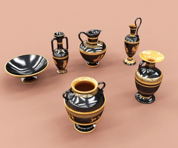 European Style Clay Pot-ID:799067021