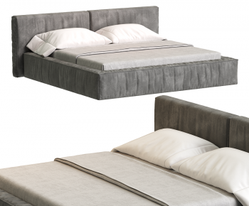 Modern Double Bed-ID:946105962
