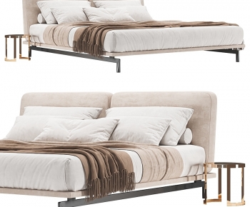 Modern Double Bed-ID:292962078