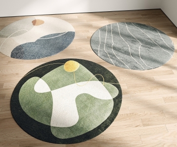Modern Circular Carpet-ID:796289925
