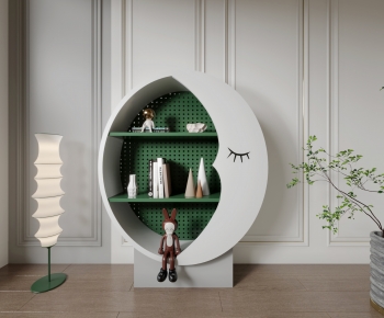 Nordic Style Decorative Cabinet-ID:261533985