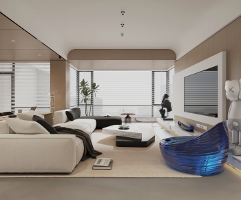 Modern A Living Room-ID:443192968