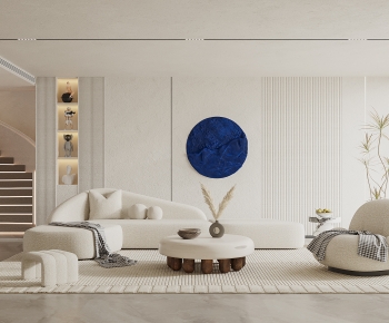 Wabi-sabi Style A Living Room-ID:117253075