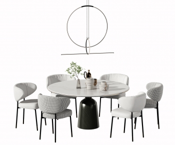 Modern Dining Table And Chairs-ID:754071009
