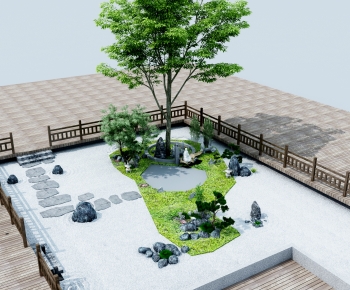 New Chinese Style Courtyard/landscape-ID:435064084