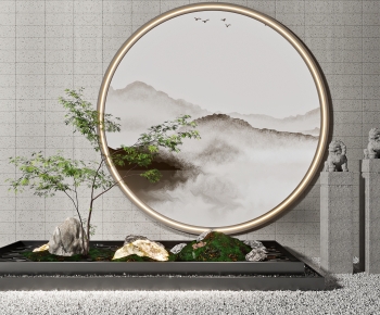 New Chinese Style Garden-ID:987260102