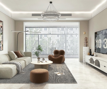 Modern A Living Room-ID:844196082