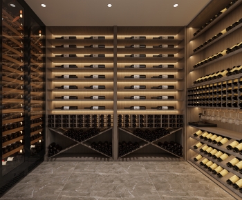 Modern Wine Cellar/Wine Tasting Room-ID:280638935