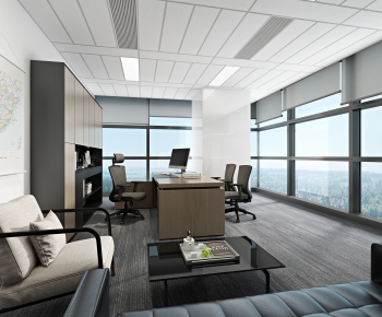 Modern Manager's Office-ID:409441952