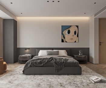 Modern Bedroom-ID:697839026