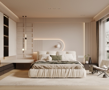 Wabi-sabi Style Bedroom-ID:461205015