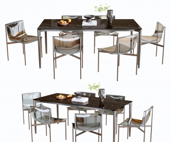 Modern Dining Table And Chairs-ID:927813059