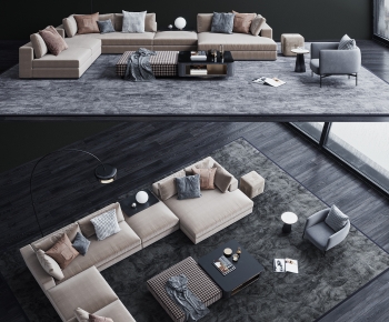 Modern Sofa Combination-ID:749300968