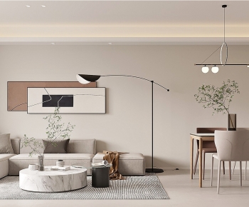 Modern A Living Room-ID:300954107
