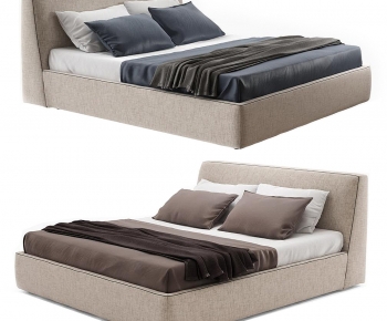Modern Double Bed-ID:241400963