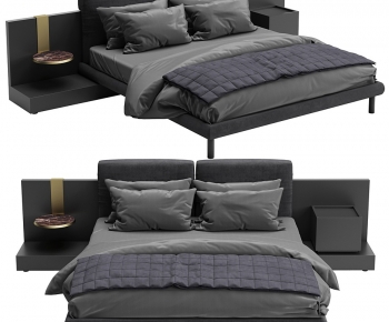 Modern Double Bed-ID:959691055