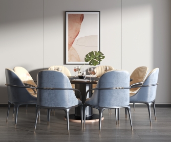 Modern Dining Table And Chairs-ID:940768007