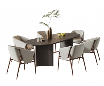 Modern Dining Table And Chairs-ID:735394009