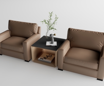 Modern Single Sofa-ID:127439982
