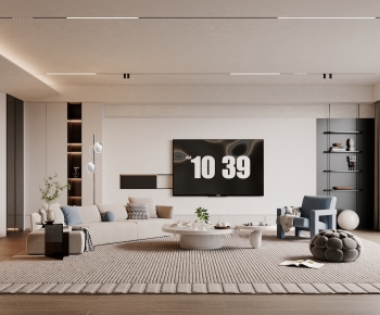 Wabi-sabi Style A Living Room-ID:886475094