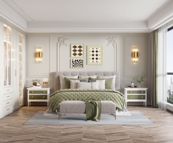 French Style Bedroom-ID:434267043
