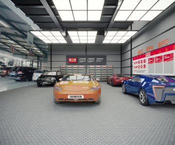 Industrial Style Automobile 4S Shop-ID:903428087
