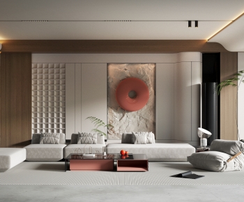 Modern A Living Room-ID:860121015
