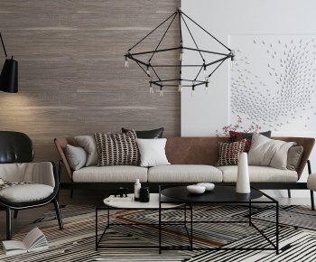 Nordic Style Sofa Combination-ID:824711085