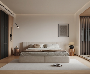 Wabi-sabi Style Bedroom-ID:781990053