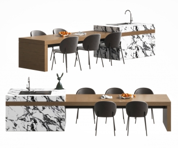 Modern Dining Table And Chairs-ID:604492903