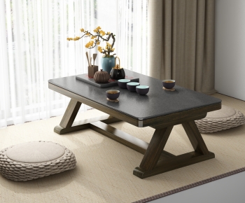 New Chinese Style Tea Tables And Chairs-ID:333086014