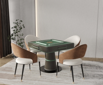 Modern Mahjong Tables And Chairs-ID:525069957