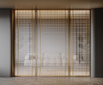 Modern Glass Screen Partition-ID:838916066