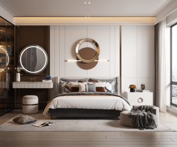 Modern Bedroom-ID:107214931