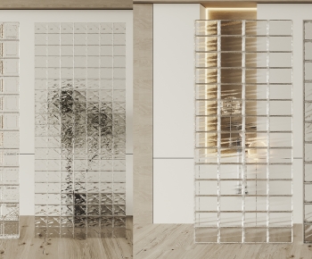 Modern Glass Screen Partition-ID:423856026