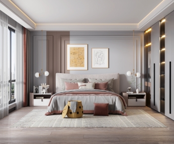 Nordic Style Bedroom-ID:495430951