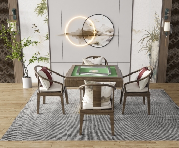 New Chinese Style Mahjong Tables And Chairs-ID:659128905