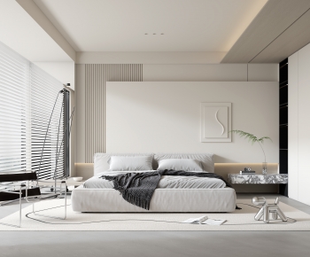 Modern Wabi-sabi Style Bedroom-ID:656232121