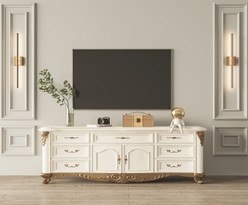 American Style TV Cabinet-ID:134226086