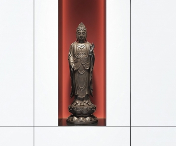 新中式雕塑摆件-ID:249042992