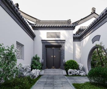 Chinese Style Facade Element-ID:612699997