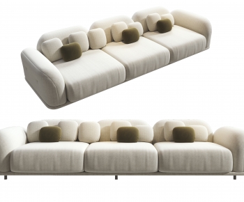 Modern Three-seat Sofa-ID:349628937