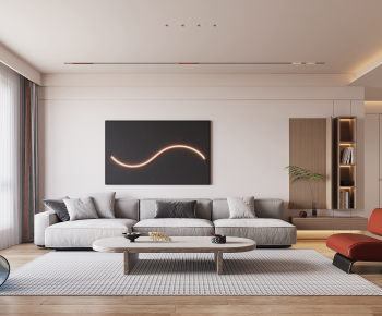 Modern A Living Room-ID:903001073