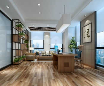 Chinese Style Manager's Office-ID:843580962