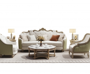 French Style Sofa Combination-ID:380816941