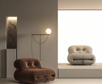 Modern Wabi-sabi Style Single Sofa-ID:944868091