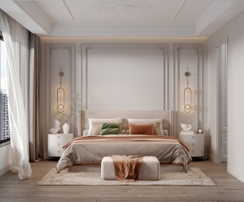 French Style Bedroom-ID:642040974