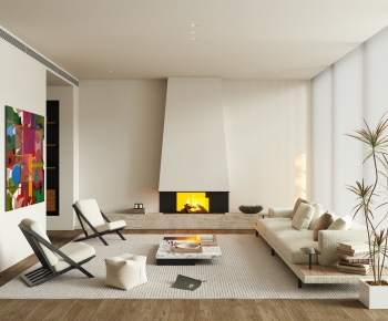 Wabi-sabi Style A Living Room-ID:849128018