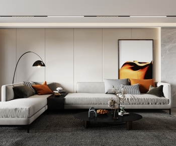 Modern A Living Room-ID:451344979